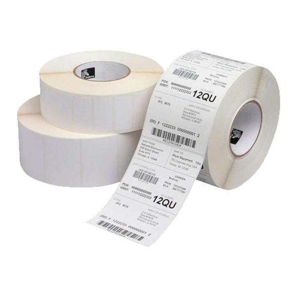 Rollo De Etiquetas Zebra Papel 4 Pulg X 4 Pulg Nucleo 1 Pulg Termica Directa Z-PERFORM 200D 2000D 6 ROLLOS/CARTON