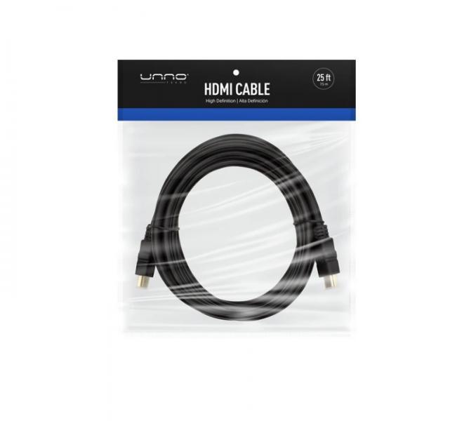 Cable Unno Tekno HDMI 7.5M /25FT