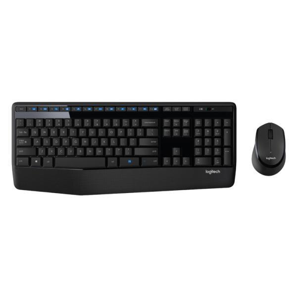 Teclado Y Mouse Logitech MK345 Membrana Inalámbrico 2.4 Ghz Con Receptor USB Español