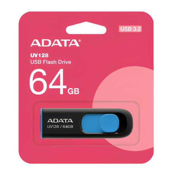 Memoria USB 64GB Adata AUV128 USB-A 3