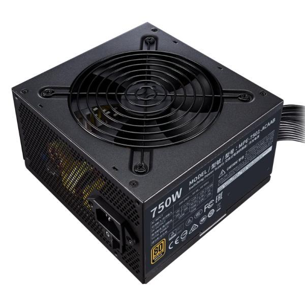 Fuente De Poder Cooler Master Mwe 750 Bronze V2 80 750W Plus No Modular Atx