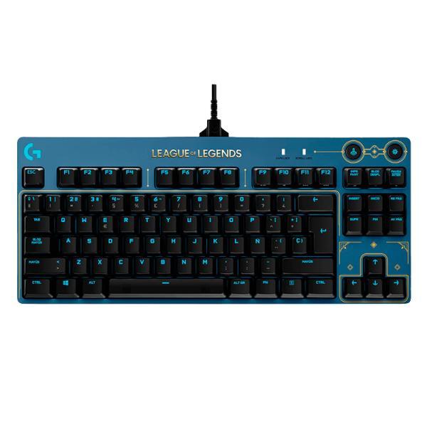 Teclado Gaming RGB Logitech G Pro League Of Legends Tkl Mecánico Alámbrico Español