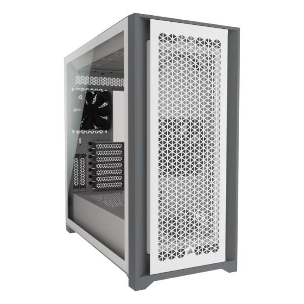 Case Gaming Corsair 5000D Airflow Mid Tower Ventiladores 2 De 120MM Con Vidrio Lateral Y Malla Frontal