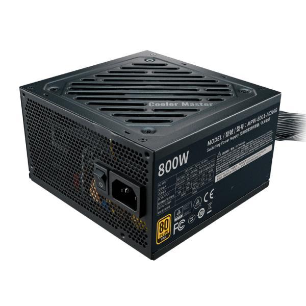 Fuente De Poder Cooler Master G800 Gold Plus 800W No Modular Atx