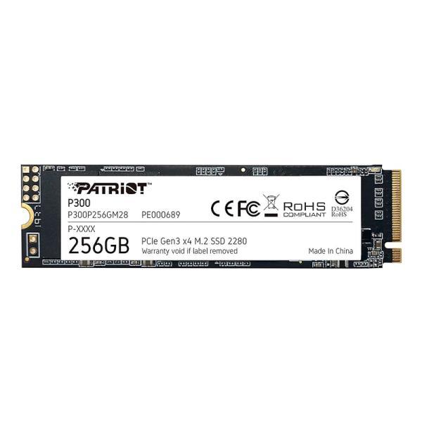 Hd Interno Solido 256GB Patriot P300 M.2 2280 Pcie GEN3 X4 Nvme 1700MB/S / 1100MB/S