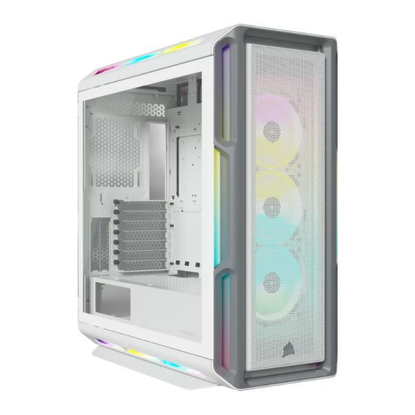 Case Gaming RGB Corsair Icue 5000T Mid Tower Ventiladores 3 De 120MM Con Vidrio Lateral