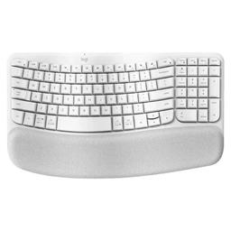 Teclado Logitech Ergo Wave Keys Membrana Inalámbrico Bluetooth Español, imagen 1