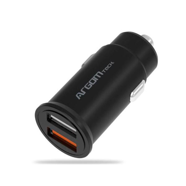 Cargador De Auto Argom Charge 30W 2-USB Ports