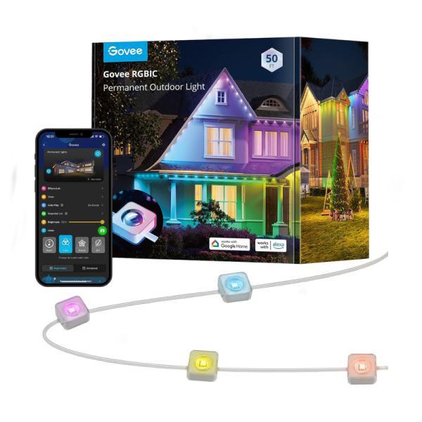 Cable De Luces Govee Permanent Outdool Lights 15 Metros