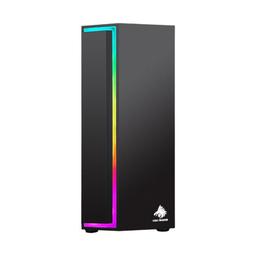 Case Gaming RGB Eagle Warrior CG33RXRA001C Ventiladores 3 De 120MM Con Vidrio Lateral Y Tira RGB, imagen 1