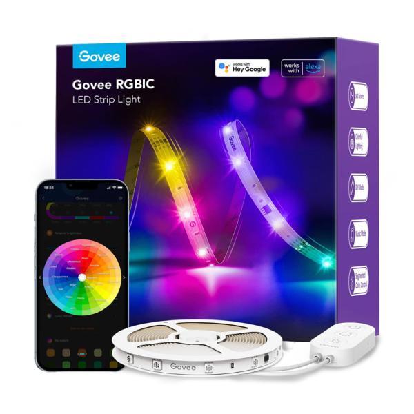 Cable De Luces Govee Rgbic Basic Wifi Bluetooth Led Strip Lights