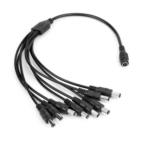 Adaptador Dc 12V 1 A 8 Salidas 5.5 2.1MM