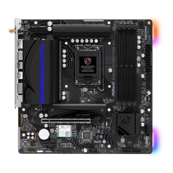 Tarjeta Madre Gaming Asrock B760M Pg Lightning Wifi LGA1700 Micro Atx DDR5