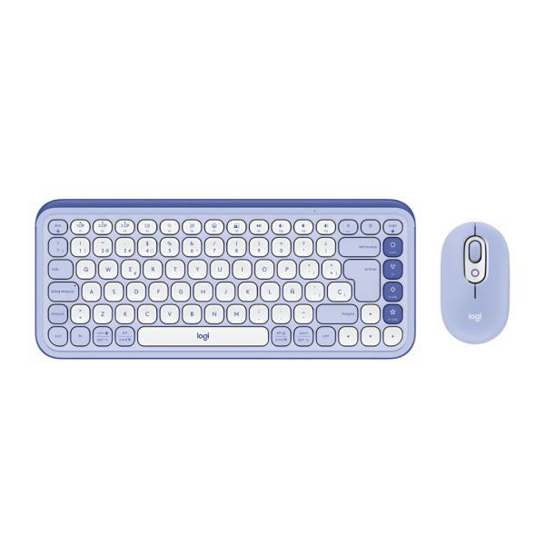 Teclado Y Mouse Logitech Pop Icon Combo Inalámbrico Bluetooth Español