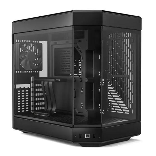 Case Gaming Hyte Y60 Mid Tower Ventiladores 3 De 120MM Con Vidrio Frontal, Lateral Y Esquina