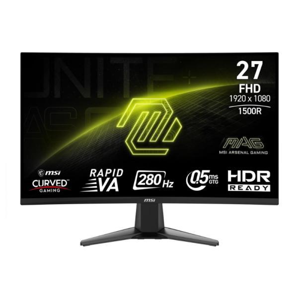 Monitor Msi Curvo 27 Pulg Mag 276CXF 1920 X 1080 Va 280HZ ADAPTIVE-SYNC HDMI Y Displayport