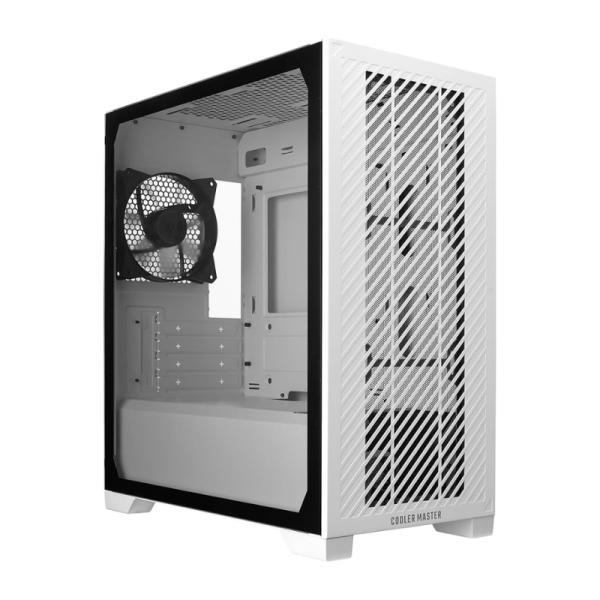 Case Cooler Master Elite 301 Lite Mini Tower Ventiladores 1 De 120MM Con Vidrio Lateral Y Malla Frontal