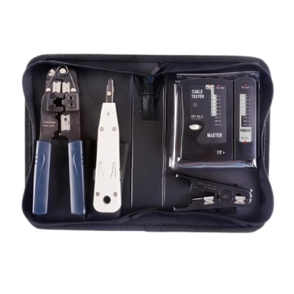 Kit De Herramientras Para Instalacion De Red 4 Piezas Sprotek