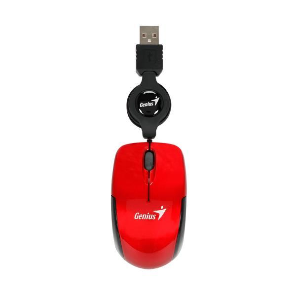 Mouse Genius RS2 Micro Traveler V2 Alámbrico USB 1200 Dpi