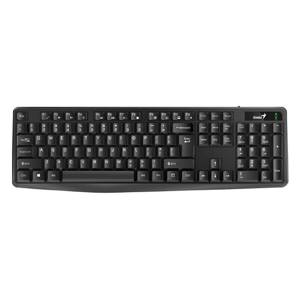 Teclado Genius KB-117 Membrana Alámbrico USB Español