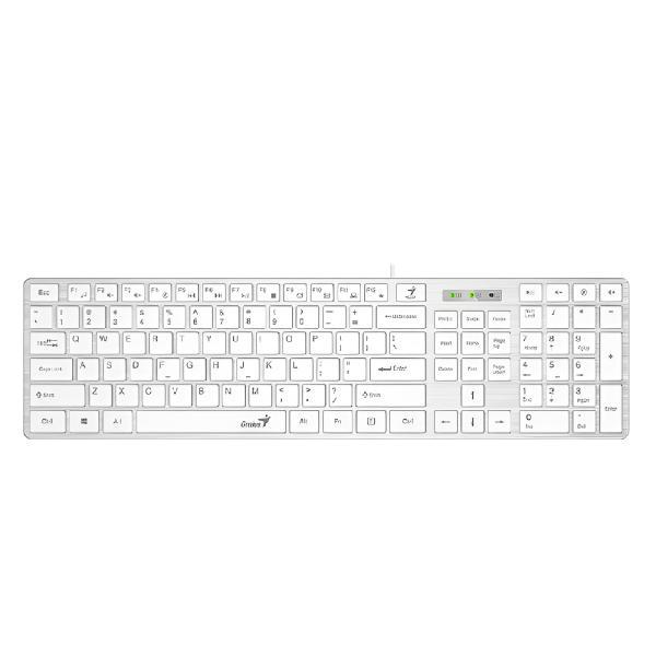 Teclado Genius Slimstar 126 Membrana Alámbrico USB Español