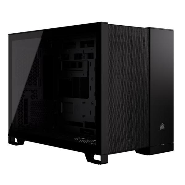 Case Gaming Corsair 2500D Airflow Mini Tower Sin Ventilación Incluida Con Vidrio Lateral Y Malla Frontal