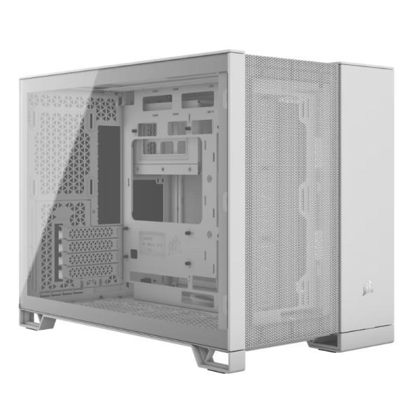 Case Gaming Corsair 2500D Airflow Mini Tower Sin Ventilación Incluida Con Vidrio Lateral Y Malla Frontal