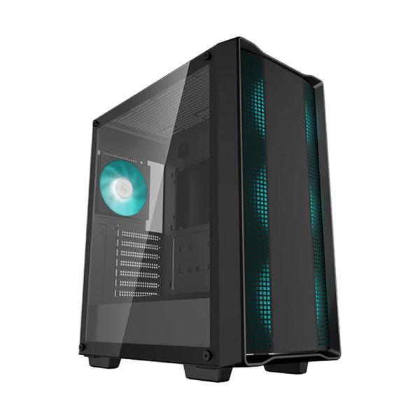 Case Gaming RGB Deepcool CC560 Argb V2 Mid Tower Ventiladores 4 De 120MM Con Vidrio Lateral Y Malla Frontal