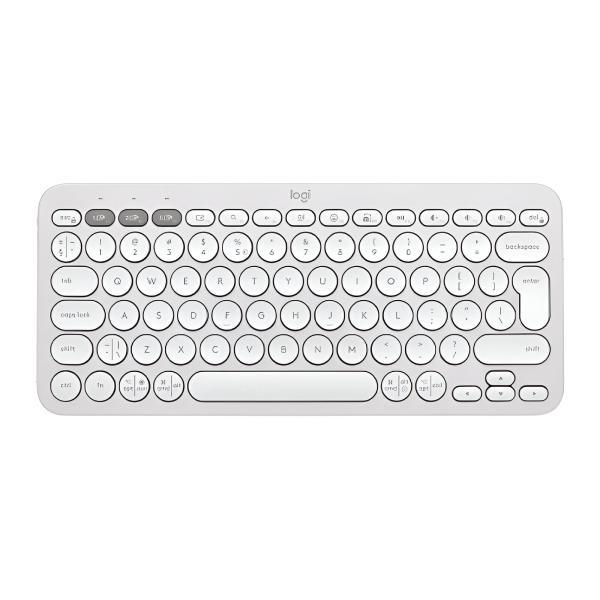 Teclado Logitech Pebble Keys 2 K380S Membrana Inalámbrico Bluetooth Español