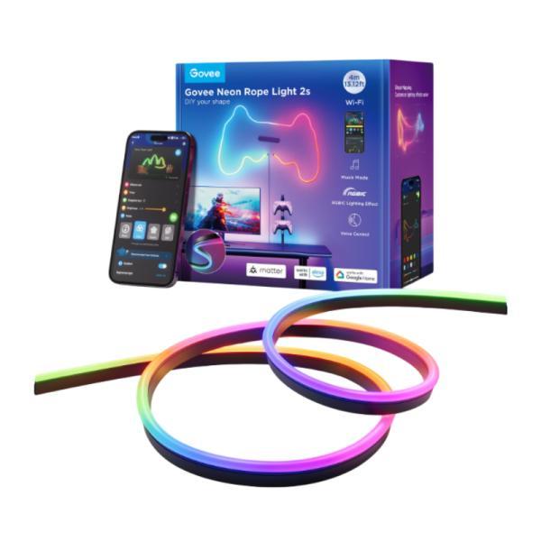 Luces Govee H61D4 Neon Rope Light 2S 4METER Negro
