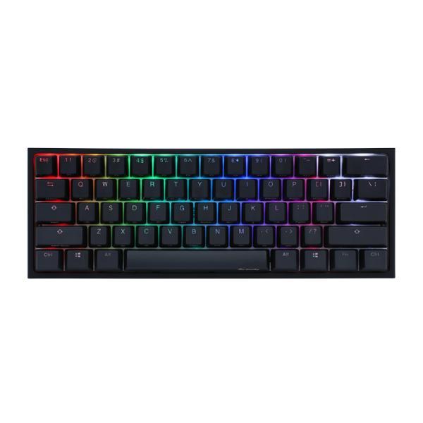 Teclado Gaming RGB Ducky One 2 Pro Mini Mecánico USB-C Español Switch Azul