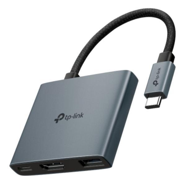 Hub Tp Link UH3020C(UN) 3 En 1 USB-C / HDMI 4K / USB-A Pd 100W 5 Gbps
