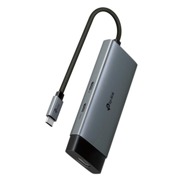 Hub Tp Link UH5020C(UN) 5 En 1 USB-C / HDMI 4K / USB-A 100W 5 Gbps