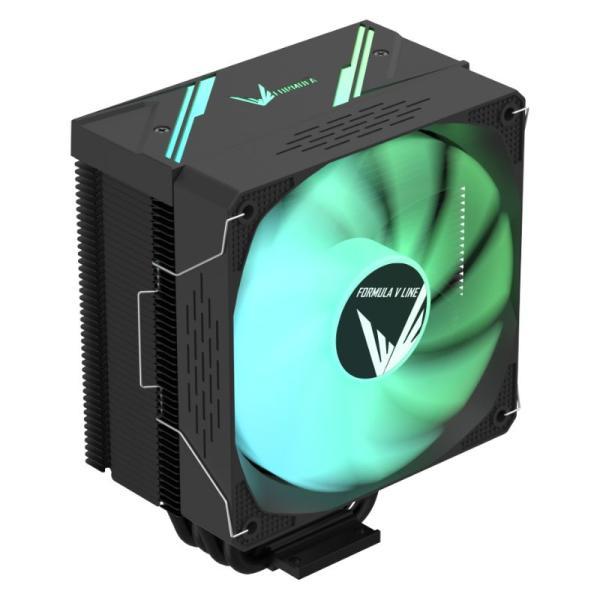Enfriamiento De Aire Argb Formula V Line Ice Burg Arpw 4P Bk LGA2066/AM5 1X90MM 4 Pin Pwm