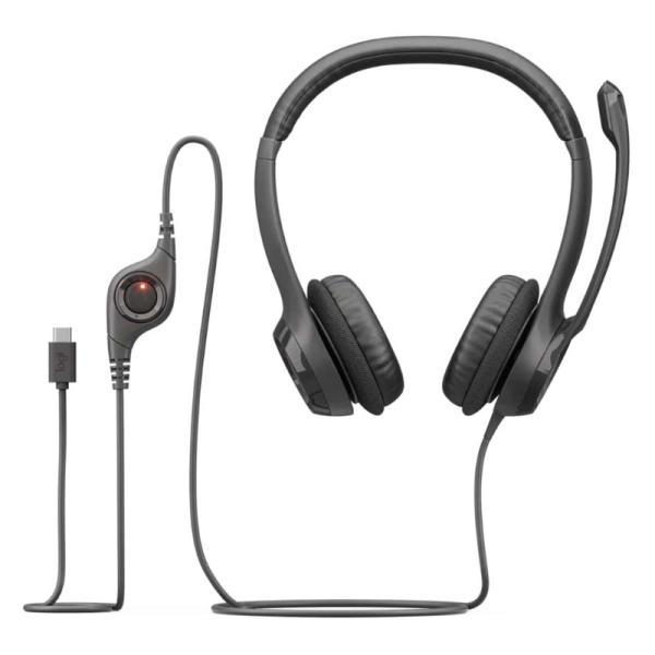 Headset Logitech H390 Alámbrico USB-C