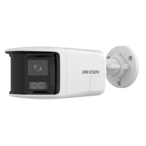 Cámara Bullet Hikvision DS-2CD1T63G2P-LIUF/SL(2.8MM)(O-STD) (e) 6MP Lente Dual 180° Smart Hybrid Light H.265+ IP67