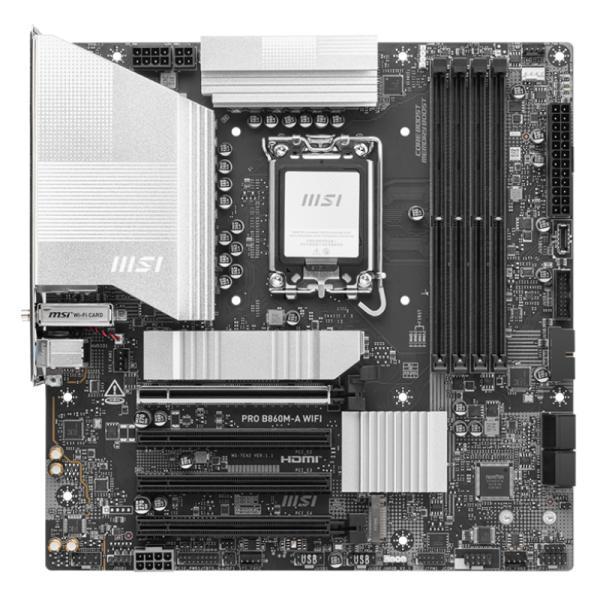 Tarjeta Madre Msi Pro B860M-A Wifi Lga 1851 MICRO-ATX DDR5