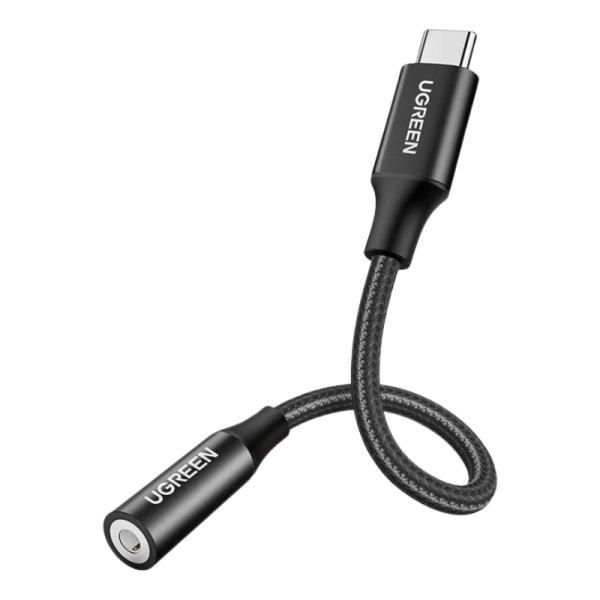 Cable Ugreen AV142 USB-C Macho A 3.5MM Hembra Audio 0.1M