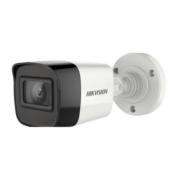 Camara Mini Bullet Hikvision DS-2CE16U1T-ITF(2.8MM)(O-STD) (e) 4K 8MP Lente Fijo 30M Ir
