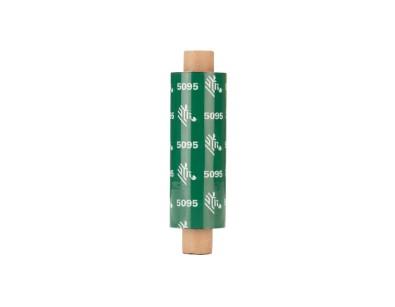 Ribbon De Resina Zebra 5095 84MM X 74M 3.3 Pulg X 244' Nucleo De 0.5 Pulg 12 Rollos / Caja