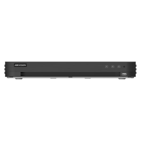Grabadora Dvr Hikvision IDS-7216HUHI-M2/X 16 Canales Hasta 8 Mp / 4K Hasta 24 Tb (2 Sata) Acusense H.265 Pro+