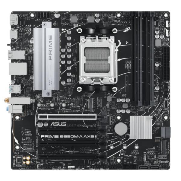 Tarjeta Madre Asus Prime B650M-A AX6 II-CSM AM5 MICRO-ATX DDR5