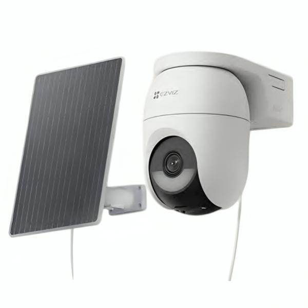 Camara Ezviz Pan & Tilt CB8 Lite CS-CB8C/SP-R100(4MP)(AM E-COM)(KIT) (e) 2K+ (2560 X 1440) Cmos 15M Ir H.265 / H.264 Wifi Con Panel Solar Incluido 5W