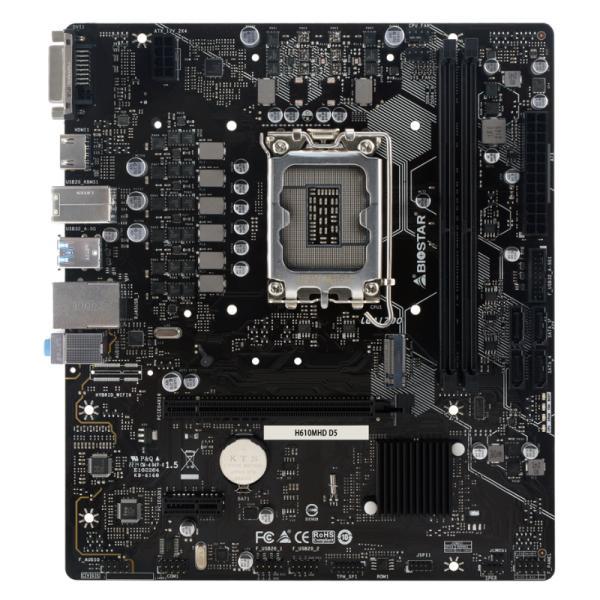 Tarjeta Madre Biostar H610MHD D5 LGA1700 Micro Atx DDR5