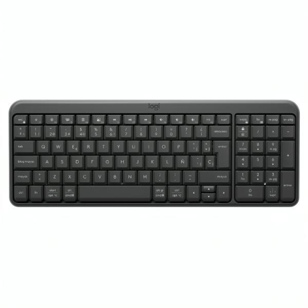 Teclado Logitech K250 Compact Membrana Inalambrico Bluetooth Español