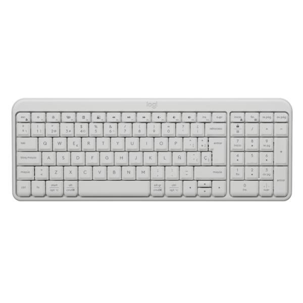 Teclado Logitech K250 Compact Membrana Inalambrico Bluetooth Español