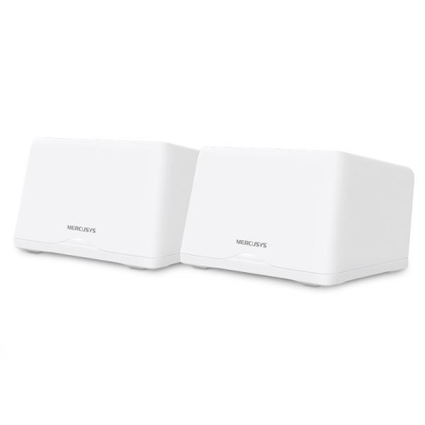Router Mercusys Halo H47BE(2-PACK) Tri Band 2.4/5/6 Ghz 9300 Mbps Wifi 7 Mesh Puertos WAN/LAN