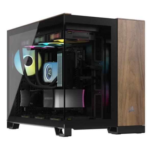 Case Corsair 2500X Mid Tower Sin Ventilación Incluida Con Vidrio Lateral Y Malla Frontal