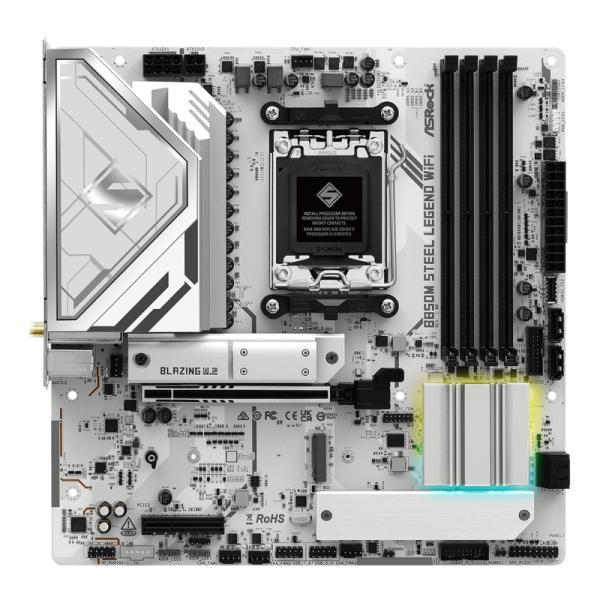 Tarjeta Madre Asrock B850M Steel Legend Wifi AM5 Micro Atx DDR5
