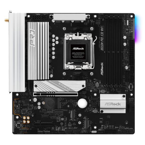 Tarjeta Madre Asrock B650M Pro X3D Wifi AM5 Micro Atx DDR5